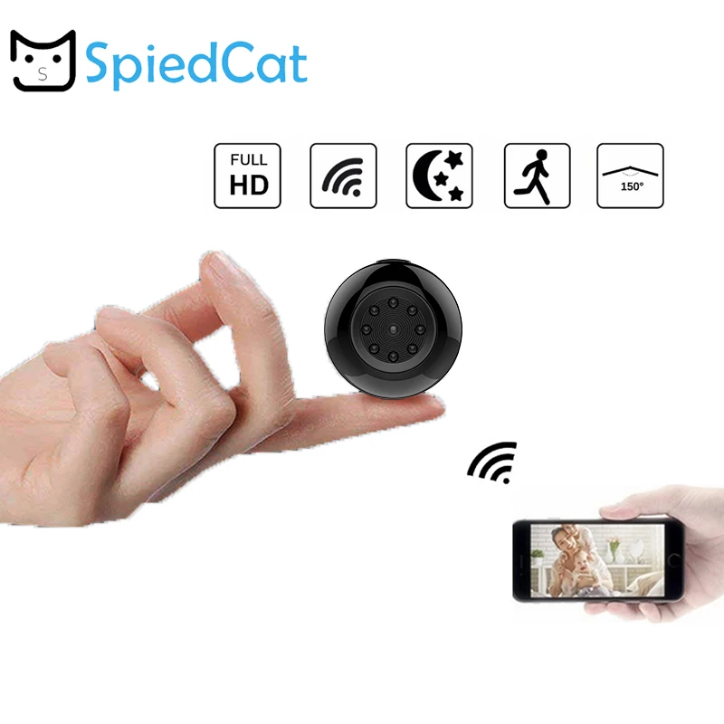 Wi Fi мини Камера 1080 p MicroHD Cam WiFi DV действие нательная камера Беспроводной Secret IP