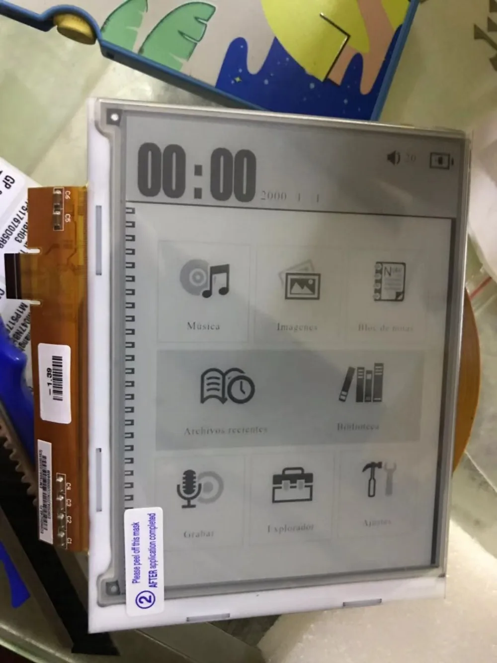 Совместимый экран ED060SC4 (LF) 6 &quote-ink LCD для Pocketbook 301/603/611/612/613 PRS-505 совместимый |