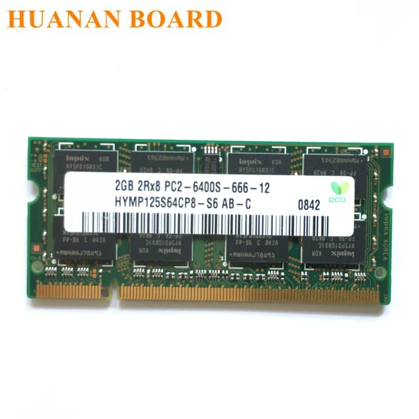 Флуоресцентная память DDR2 2 ГБ 800 МГц 667 дюйма флуоресцентная DDR 2G для ноутбука