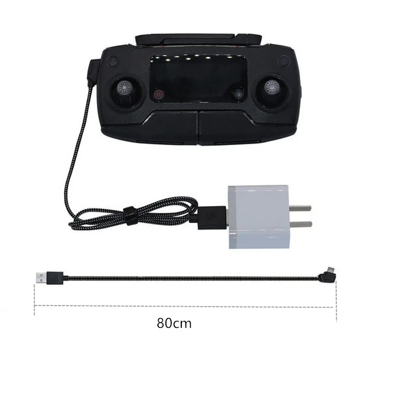 BRCRC DJI Spark пульт дистанционного управления USB Порты и разъёмы Кабель для зарядки