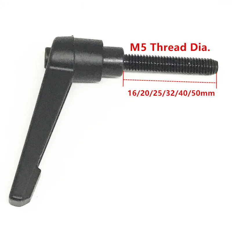 M5 16mm Jadkinsta M5 16 мм до 50 мм регулируемая ручка темы Регулируемый зажимной ручной рычаг набор аксессуаров для камеры - Цвет: M5 16mm