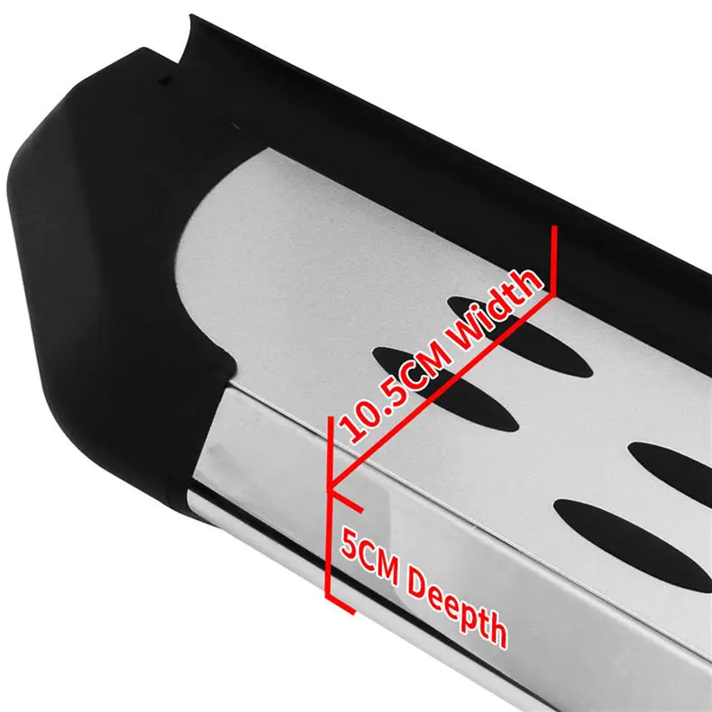 Боковая подножка Nerf bar подходит для Land Rover Discovery 3 4 LR3 LR4 2004 2012 2013 2014 2015 2016|side step nerf