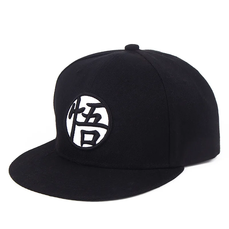 Оранжевые черные парные бейсболки Snapback в стиле аниме хип-хоп мужские и женские