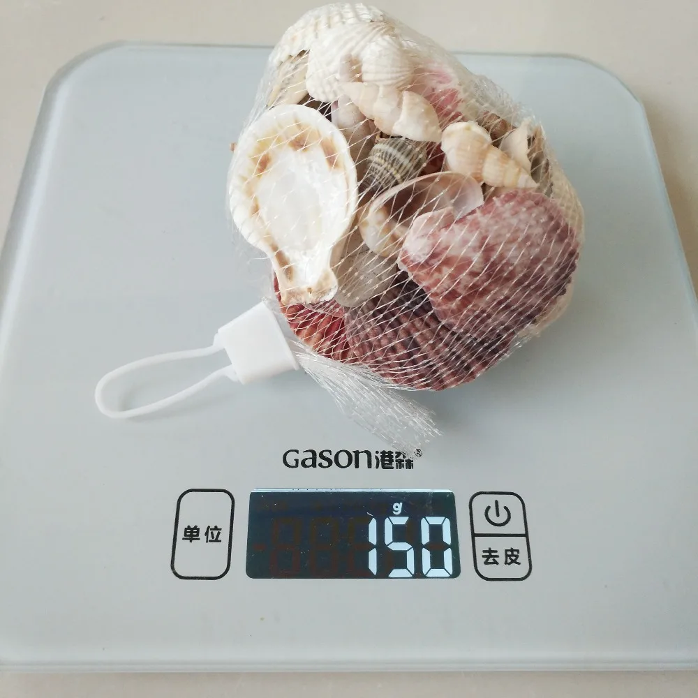 Ракушки из натуральных ракушек 150 г украшение для аквариума домашний декор