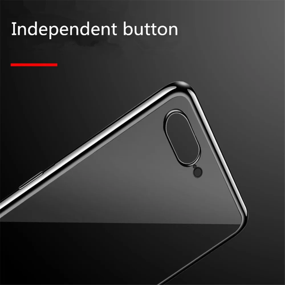 Для samsung s7 edge plus чехол PC прозрачного закаленного Стекло 6D Магнитная Адсорбция