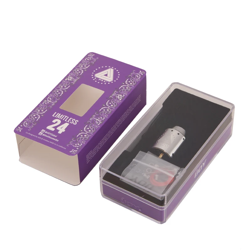 Оригинальный атомайзер IJOY Limitless LMC 24 RDA бак для электронных сигарет подходит вейпа