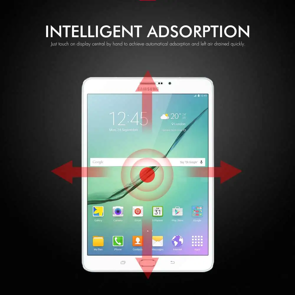 С уровнем твердости 9H закаленное Стекло для samsung Galaxy Tab S2 8,0 T710 T715 T719N 8,0 inch планшет Экран протектор Защитная пленка, стекло Защита