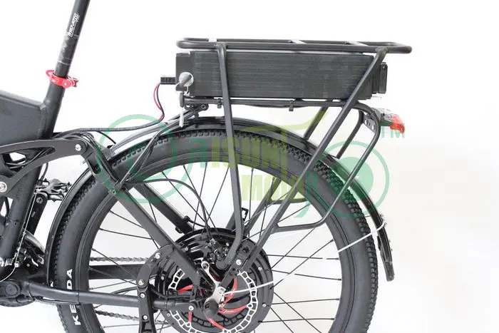 24 V 40AH E-bike задний литий-ионный аккумулятор для NCR18650PF с 5А зарядным устройством и BMS