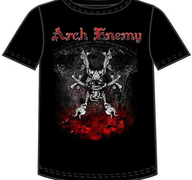 Arch Enemy посадкой тирана официальный футболка Фирменная Новинка размеры S-M-L-XL-2XL |