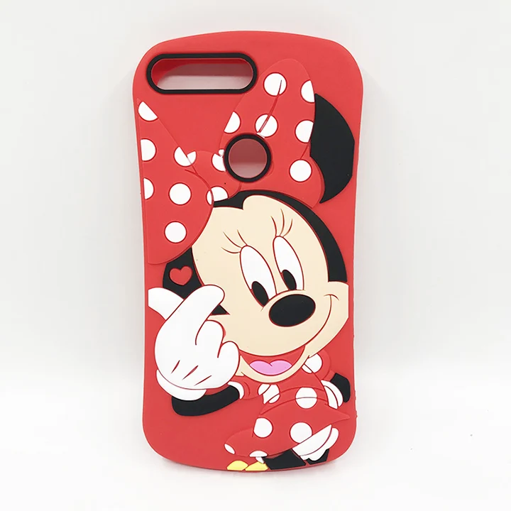 New Minnie Для huawei Honor 7C Русская версия Чехол Honor 7 C милые 3D мультфильм Силиконовые телефонные чехлы для huawei Honor7C AUM-L41 5,7" - Цвет: New Minnie