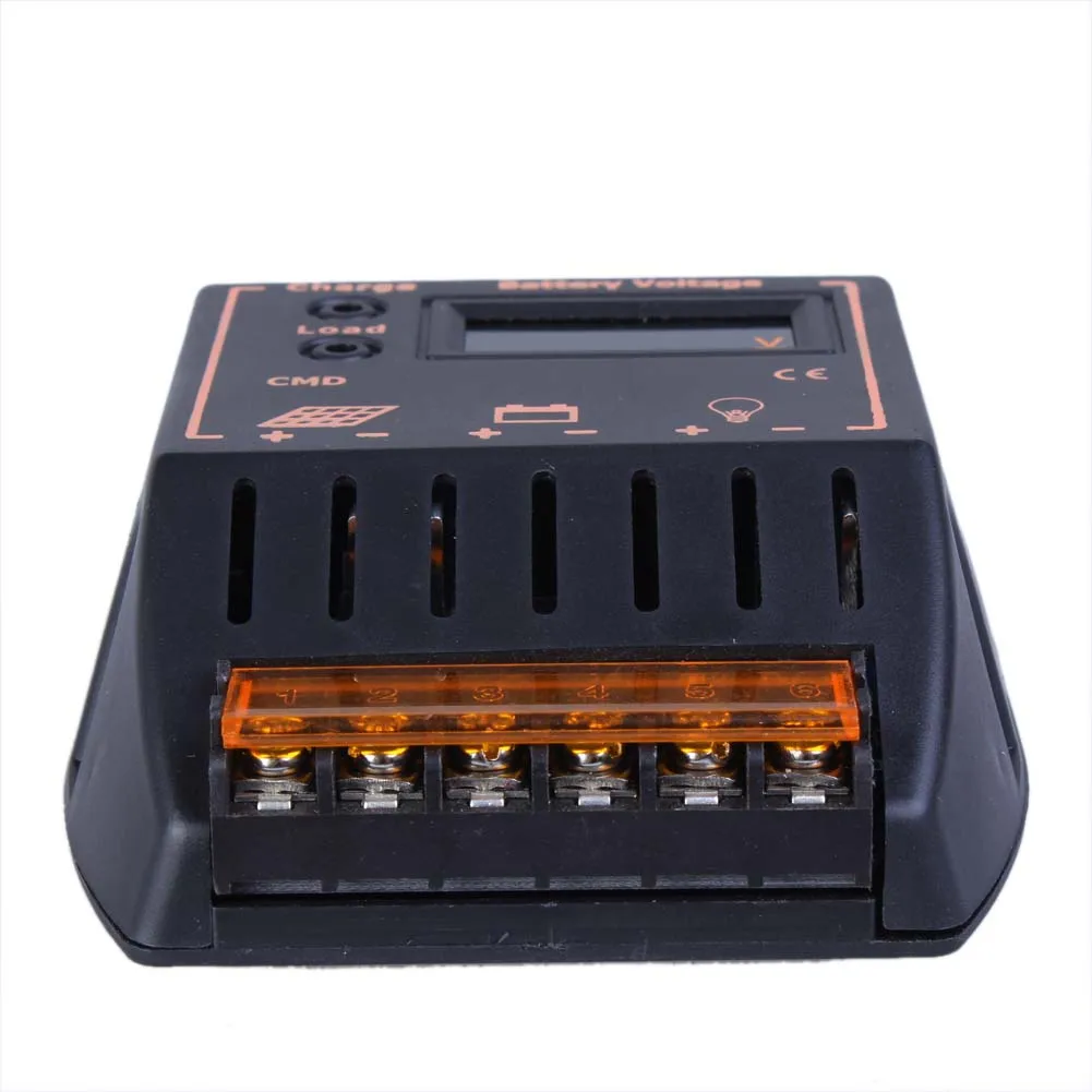 Автоматический выключатель солнечной панели с ЖК дисплеем 20A 12 В/24 В регулятор