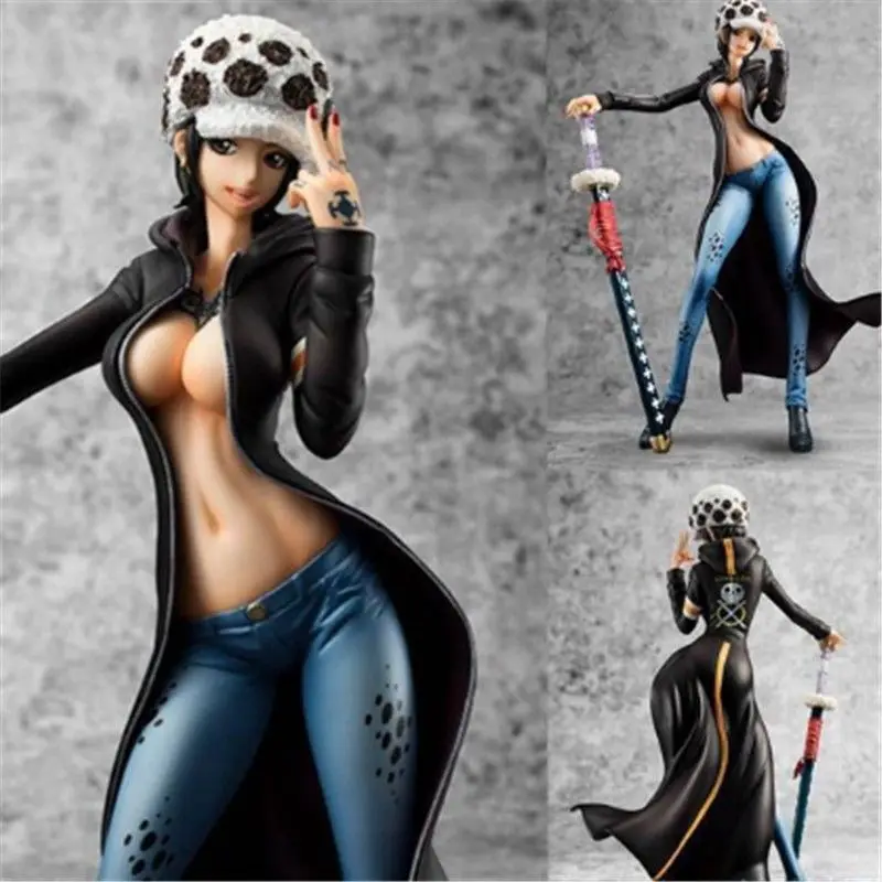 ONE PIECE Trafalgar Law портрет. Of. Пираты ПВХ цельная фигурка Аниме Зоро парусник снова