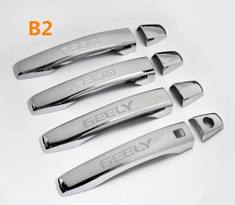 B2 Для Geely Emgrand X7 EmgrarandX7, EX7, FC SUV, Vision X6, NL4, двери автомобиля bolw, крышка ручки двери - Название цвета: B2