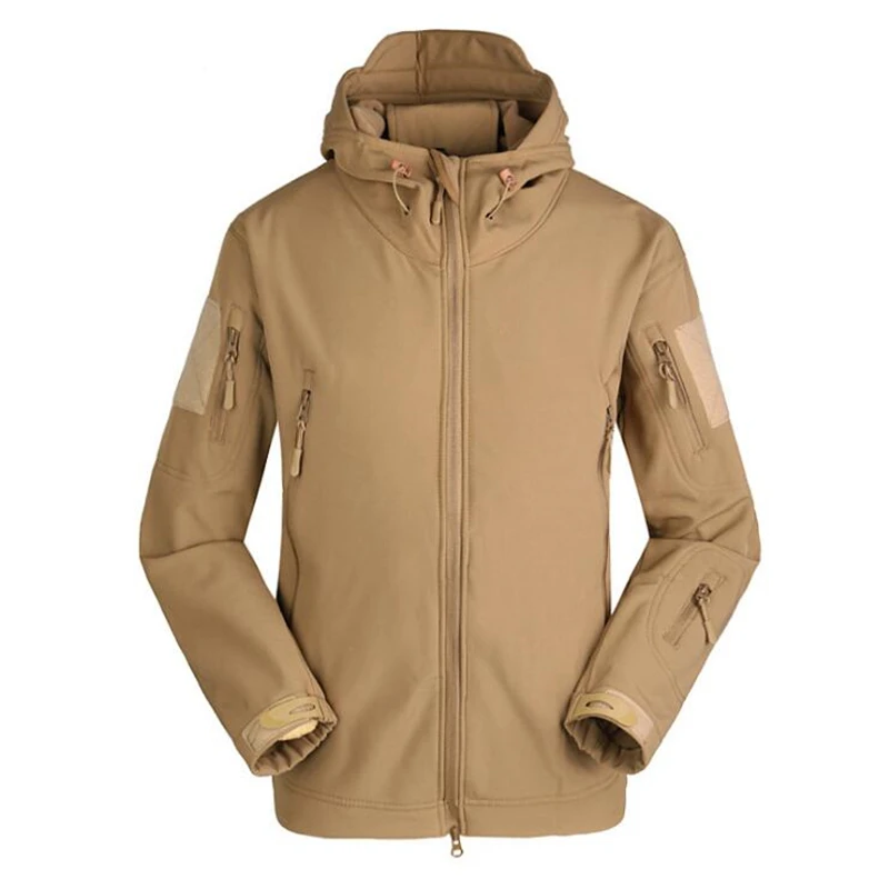 Высокое качество скрытень Акула кожи Soft Shell TAD V 5,0 военно-тактические куртки Для мужчин Водонепроницаемый ветрозащитный армия куртка Костюмы