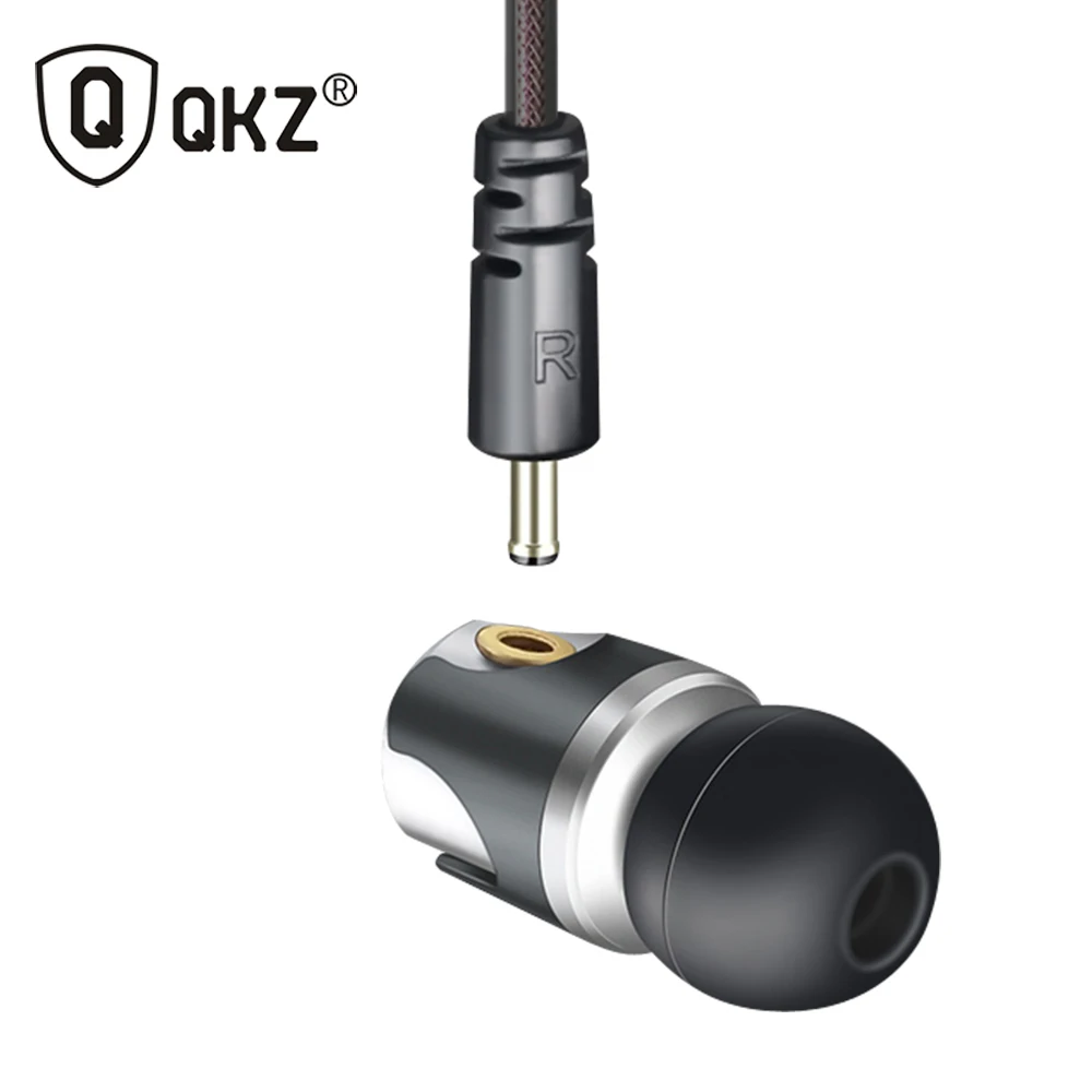 Наушники fone de ouvido QKZ DM4 наушники вкладыши динамические с гибридным блоком HIFI