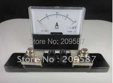 Фонарь измерения тока Амперметр постоянного 0 20 А + шунт|shunt valve|shunt resistorammeter resistance |