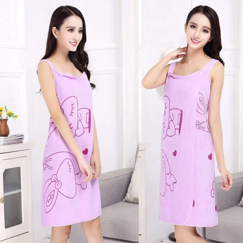 1X Robe Женский халат, длинный милый мультяшный халат, одежда для сна из кораллового флиса, мягкая ночная рубашка с пуговицами Yukata - Цвет: 1X Robe
