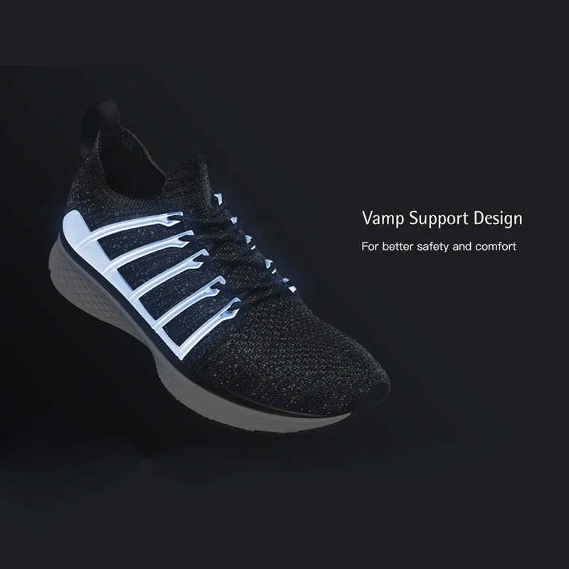 Xiaomi Mijia спортивная обувь кроссовки 2 Uni Moulding Techinique новая система блокировки Fishbone