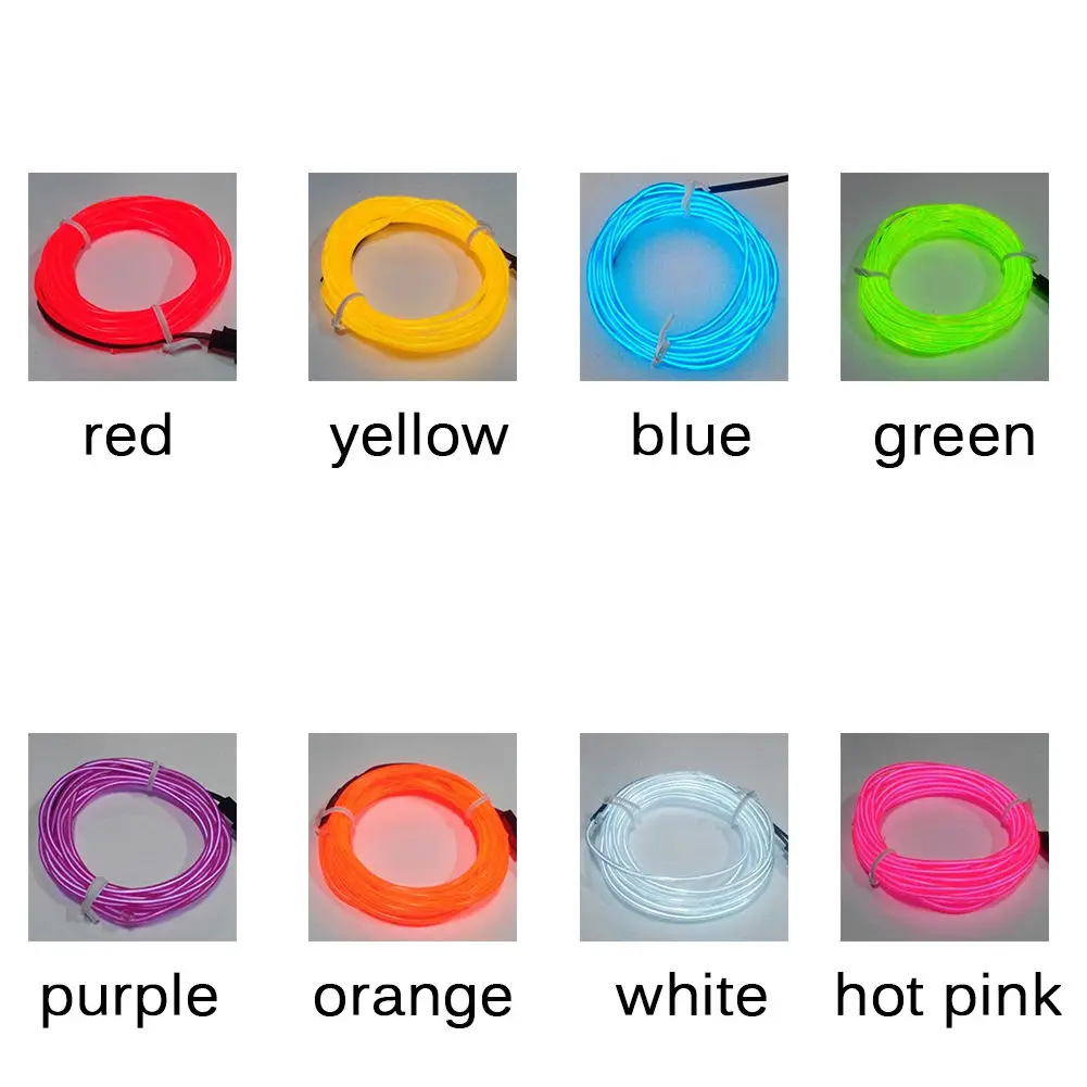 Подробные сведения о неоновом светодиодном светящемся EL проводном световом