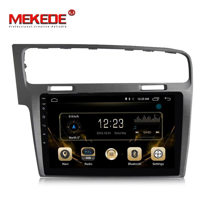 Бесплатная доставка Android 7 1 автомобиля gps навигации плеер для VW GOLF MK7 VII 2013-2017 с WI-FI BT