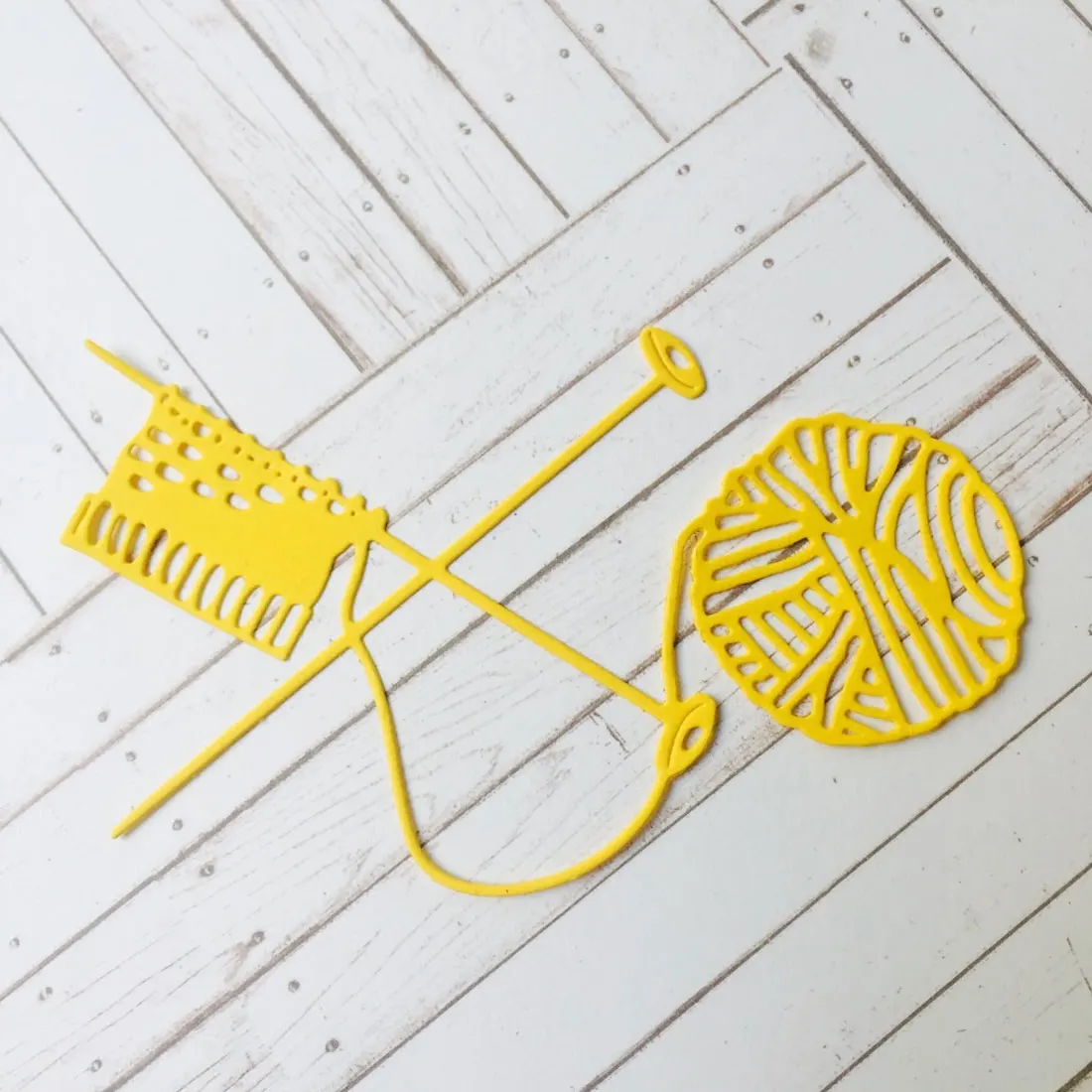 Вязание шерстяной пряжи металлические штампы для рукоделия карточка шаблон