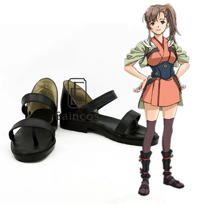 

Anime Kabaneri of the Iron Fortress Kajika Cosplay Shoes Custom Made