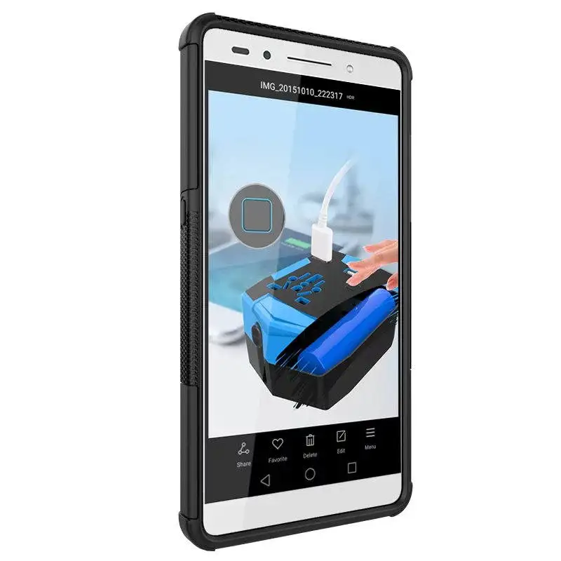 Гибридный ТПУ силикон + жесткий чехол для телефона Huawei Honor 7 Чехол PLK-L01 PLK-AL10
