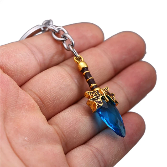DOTA 2 брелок Aghanim's Scepter брелок 3 цвета брелок со стразами брелок Подвеска Брелки мужские ювелирные изделия
