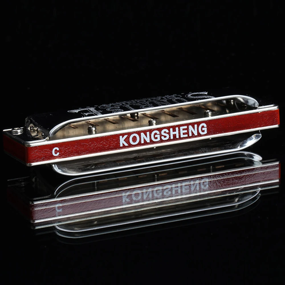 Kongsheng диатоническая губная гармоника 10 отверстий блюз Арфа мастер рот орган Ключ C профессиональные музыкальные инструменты KongSheng Sunrise