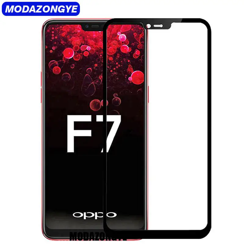 Закаленное стекло OPPO F7 Защитная пленка для экрана OPPOF7 защитная F 7 CPH1819 CPH1821 закаленное полное