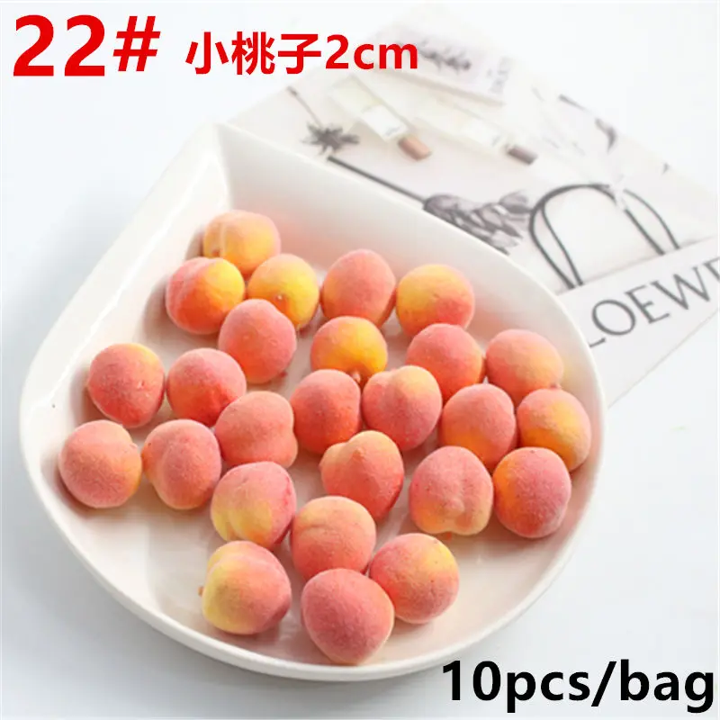 

High-grade Mini Simulation Fruit Vegetable Kitchen Toys Toy Early Development and Education for the Cognition of Fruit Random St
