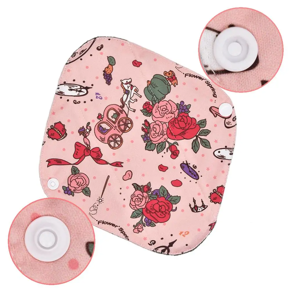 1 шт. Женский гигиенический бамбуковый вкладыш для трусиков с крыльями