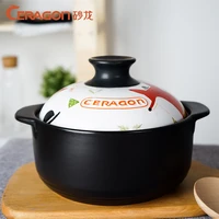 sand soup casserole stew soup pot dragon ceramic health pot stew pot stone soup by high temperature guonai