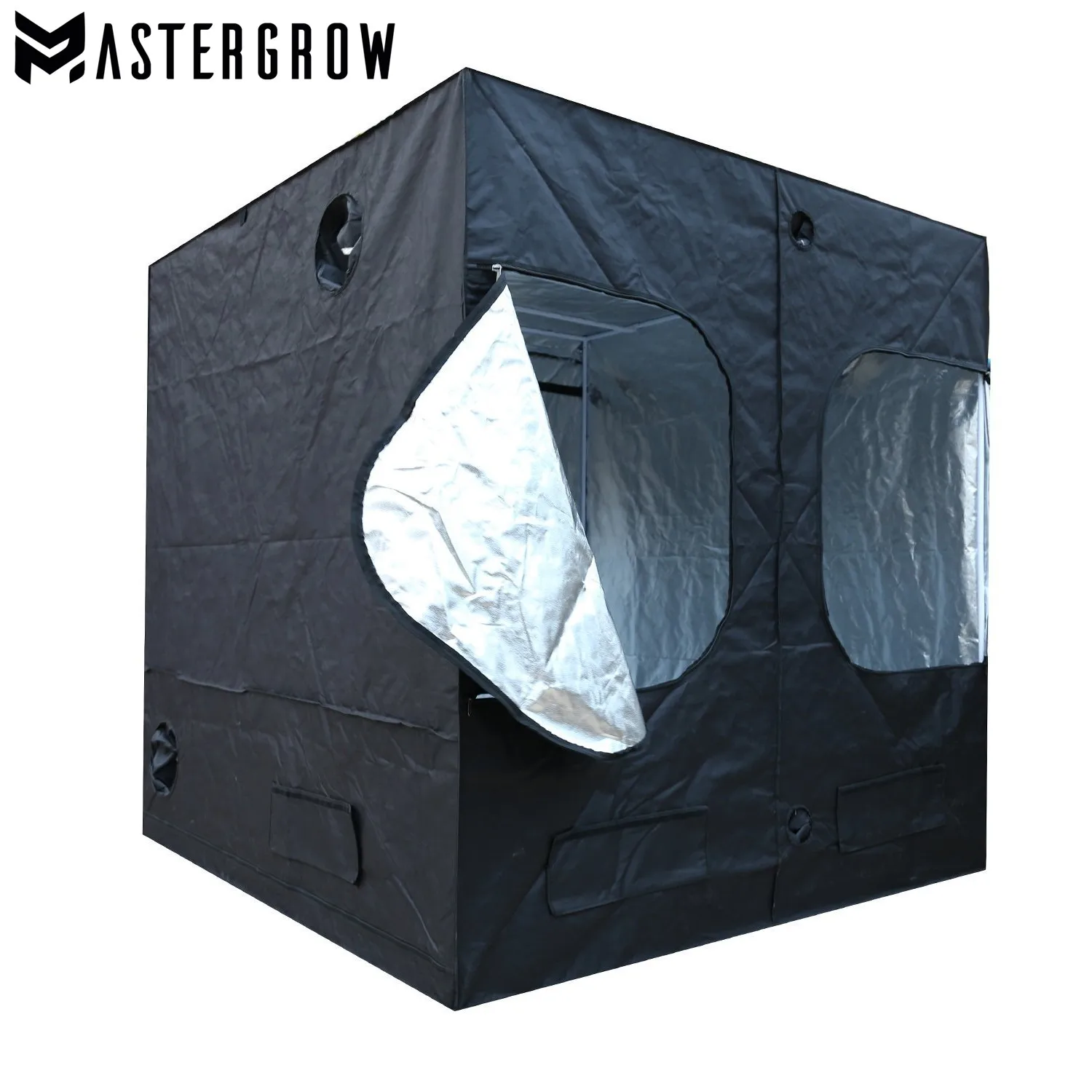 

MasterGrow 200X200X200cm комнатный гидропоника, шатер для выращивания, коробка для выращивания растений, светоотражающий майлар, нетоксичный сад, тепл...