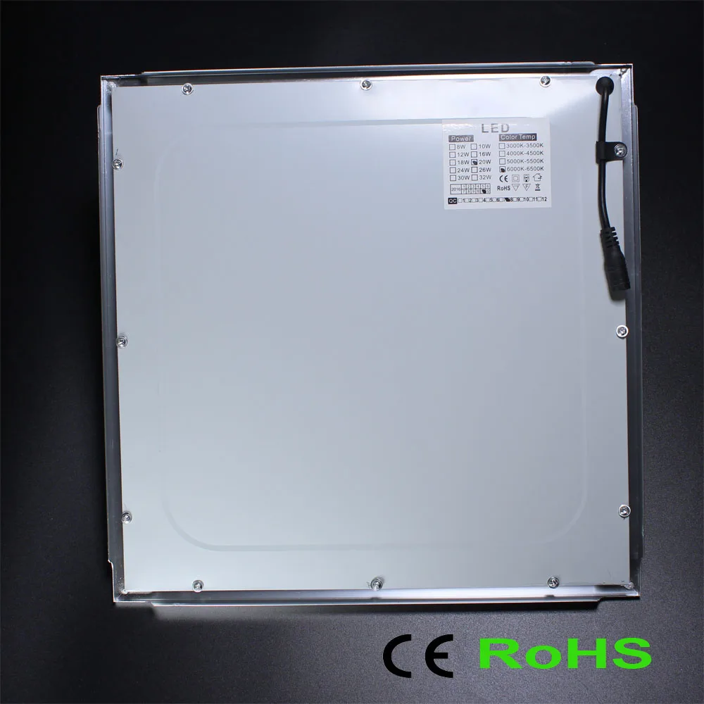 Встроенный кухонный потолочный светильник Светодиодная панель плоский