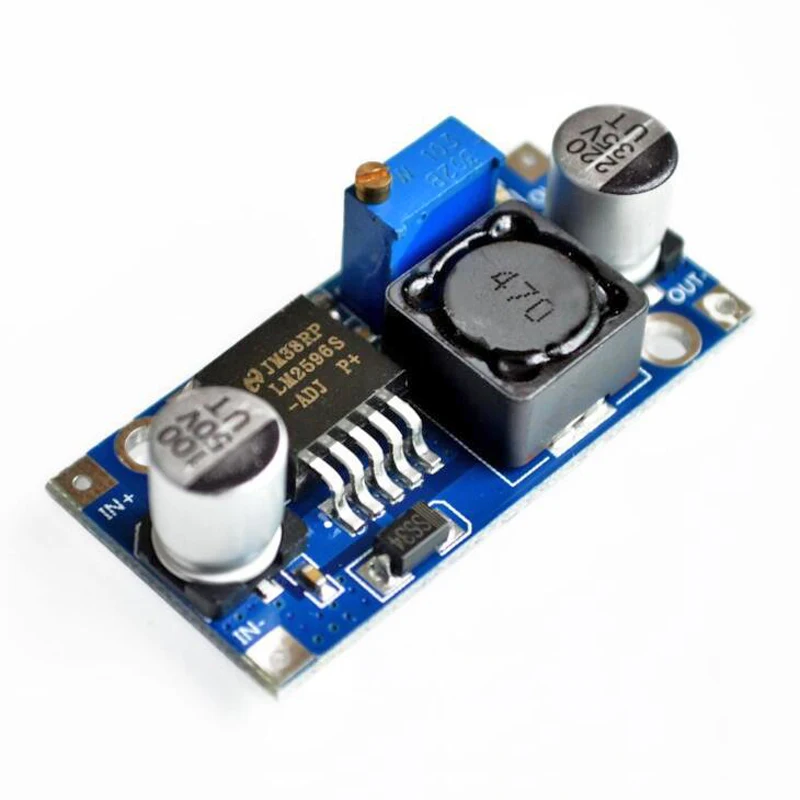 LM2596 LM2596S модуль зарядного устройства DC CC CV 4 5 40 V Регулируемый понижающий литиевой