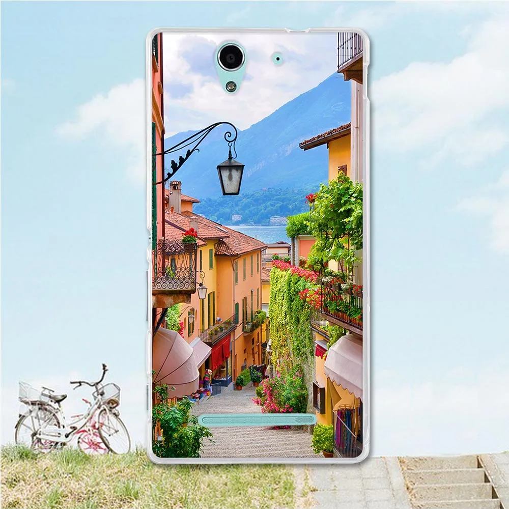 ТПУ мягкий чехол для флип sony Xperia C3 чехол для телефона D2533/C3 Dual D2502 coque fundas чехол с изображением животных для sony c3 - Цвет: 11