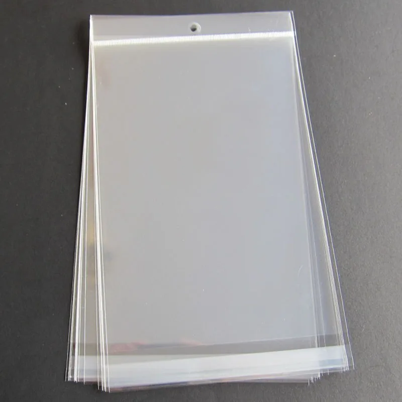 Прозрачный самоклеящийся мешок для упаковки ювелирных изделий 10x17 см 400 шт./лот|bag