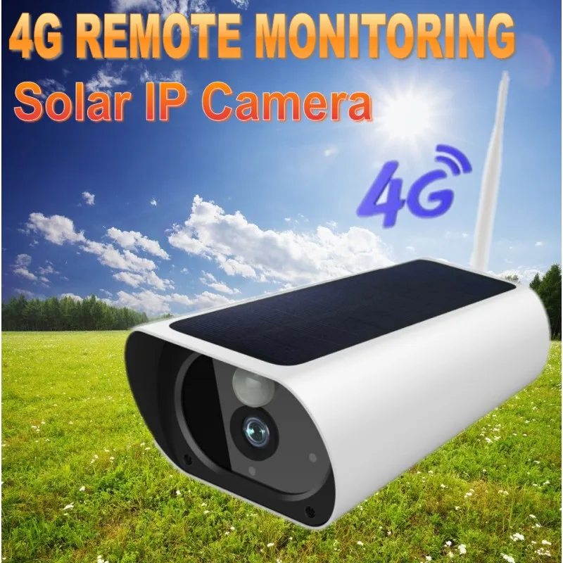 Ip камера Y9 HD 1080P с питанием от солнечной батареи Беспроводная GSM 4G SIM карта Внешняя