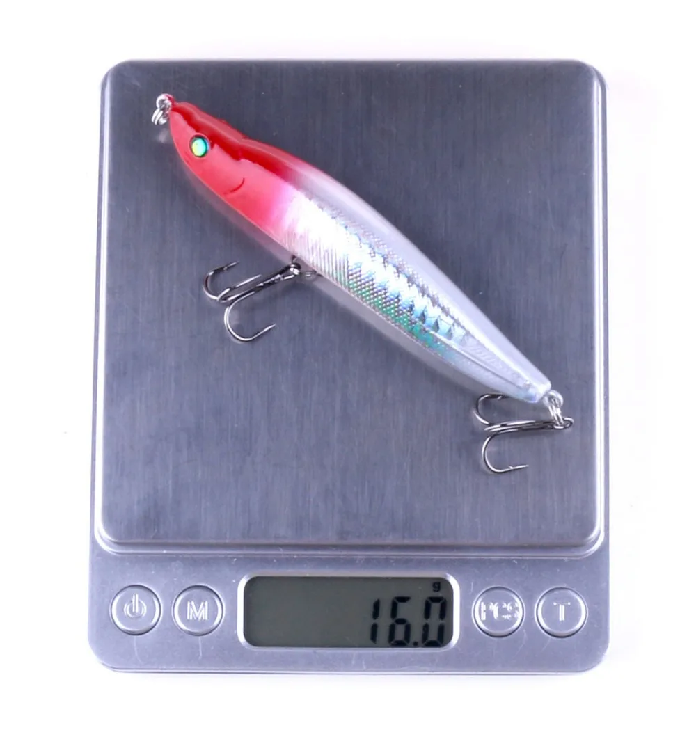 6 шт./компл. wLure Minnow Crankbait жесткая приманка плотная Wobble медленное погружение Jerkbait