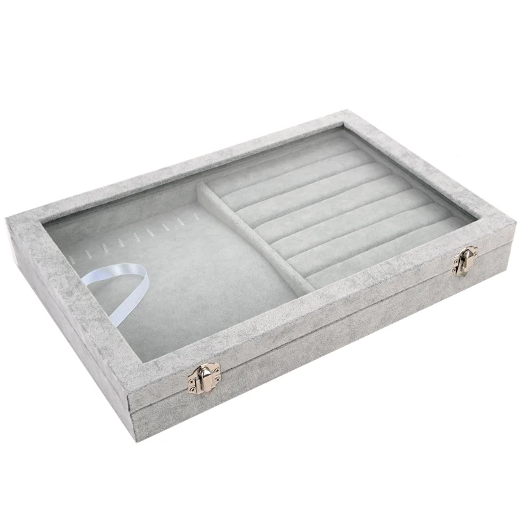 2018 новая шкатулка для украшений упаковки ювелирных изделий и демонстрации