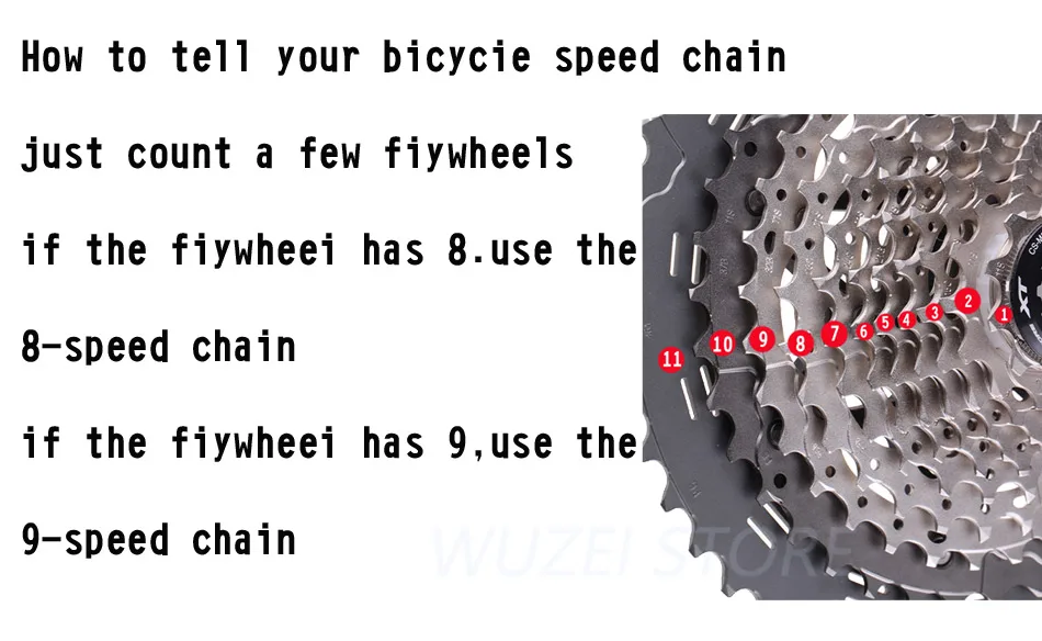 KMC X10 X11 MTB велосипед длинная цепь 122L 10/11 цепь для скоростного велосипеда волшебная кнопка с оригинальной коробкой горный велосипед длинная цепь