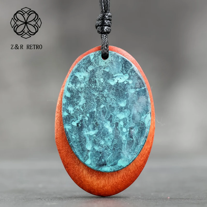 Long Necklace for Women Wood Jewelry Pendants Colorful Statement Handmade Wooden Necklaces &amp Fashion Jewellery | Украшения и