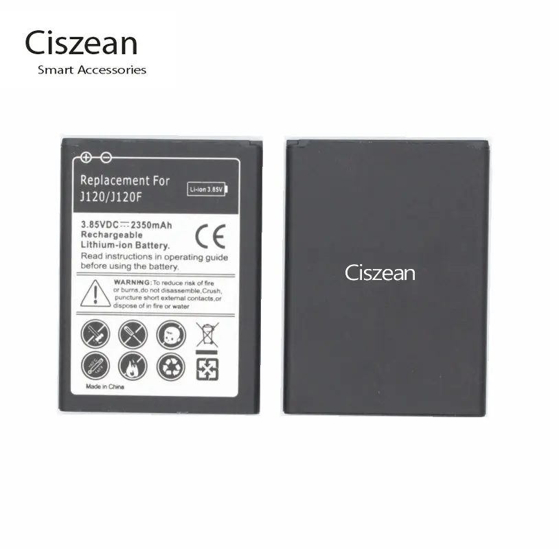 1x2350 мАч EB BJ120CBE / BJ120BBE сменная батарея для Samsung Galaxy 2016 Edition J1 SM J120 J120A j120A|battery for