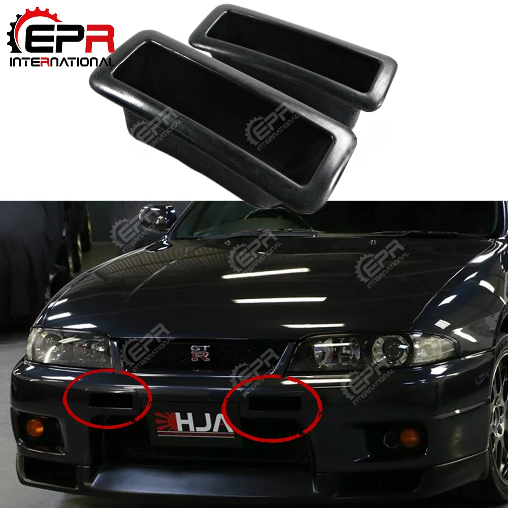 Для Nissan Skyline R33 FRP стекло волокно бампер вентиляционные отверстия нисмо N1 Передняя