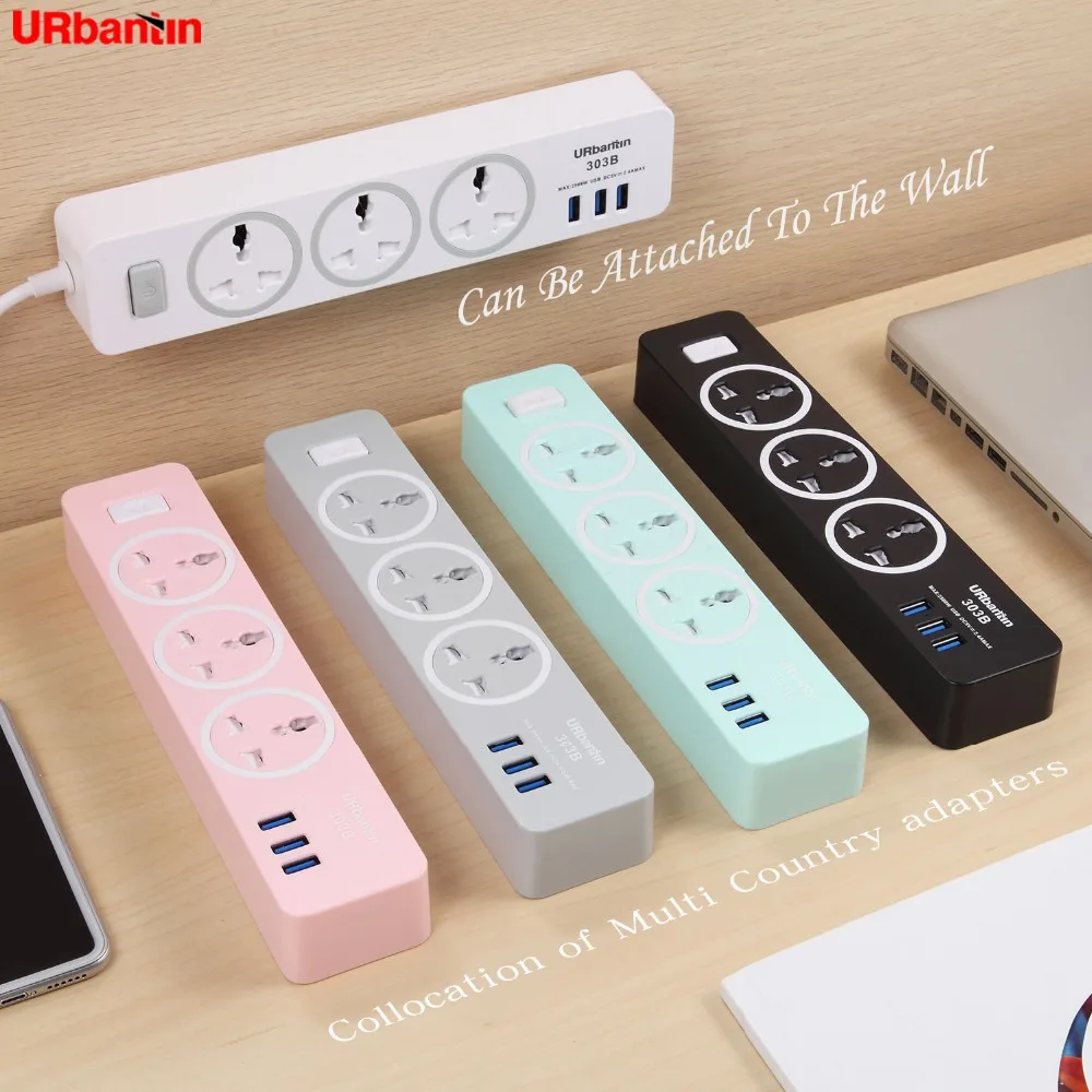 Удлинитель USB с удлинителем многофункциональная розетка для зарядного