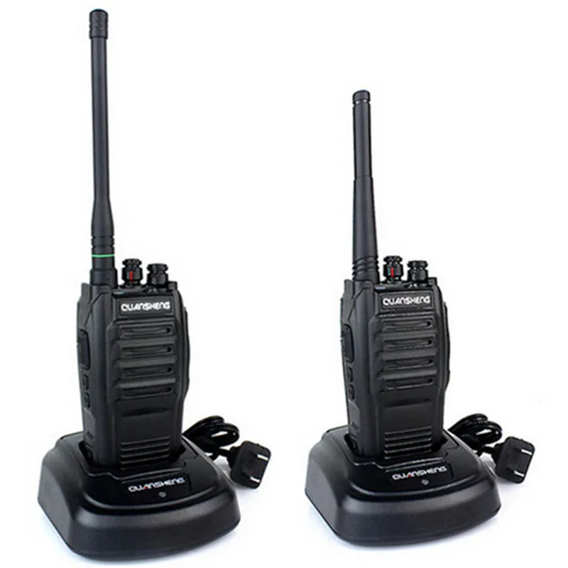 5pcs New Radio Walkie Talkie QuanSheng TG-360/TG360 16CH 7W UHF 400-480MHz Two Way Black | Мобильные телефоны и