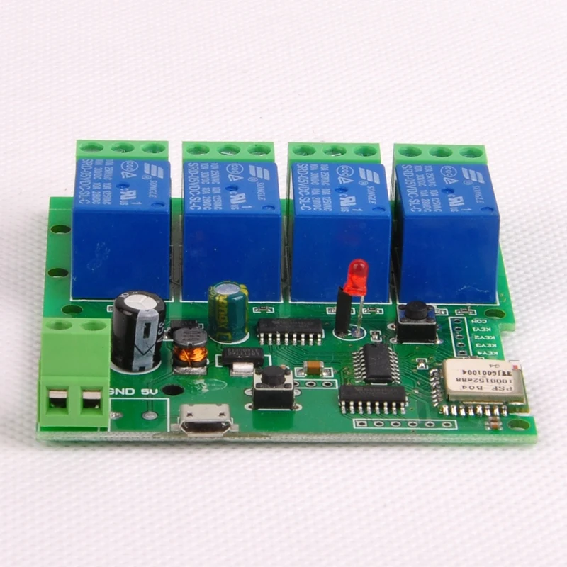 Для Dc7 32V 4Ch Wifi переключатель беспроводной релейный модуль умный дом