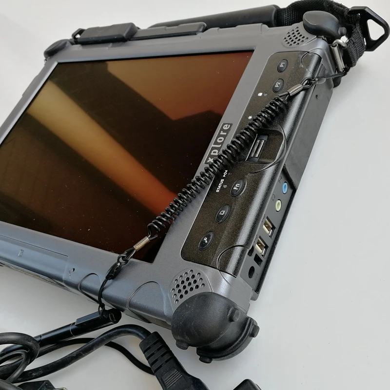 Бывший в употреблении диагностический ноутбук Xplore IX104 I7 4G / 8G с 480 ГБ Мини SSD
