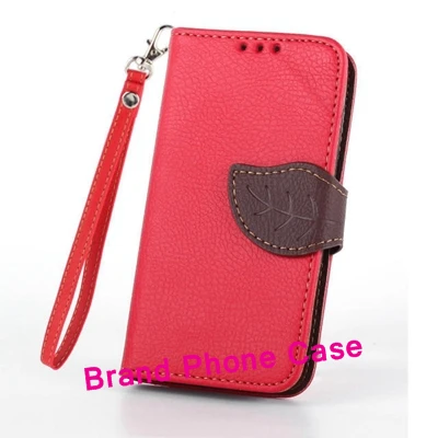 Застежка в виде листа из искусственной кожи чехол для samsung Galaxy S Duos 7562 с 2 Держатель